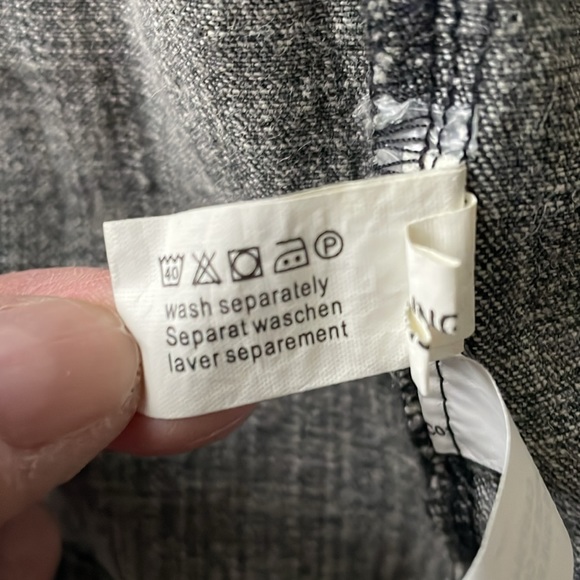 Sandwich black denim maxi skirt - Picture 7 of 7